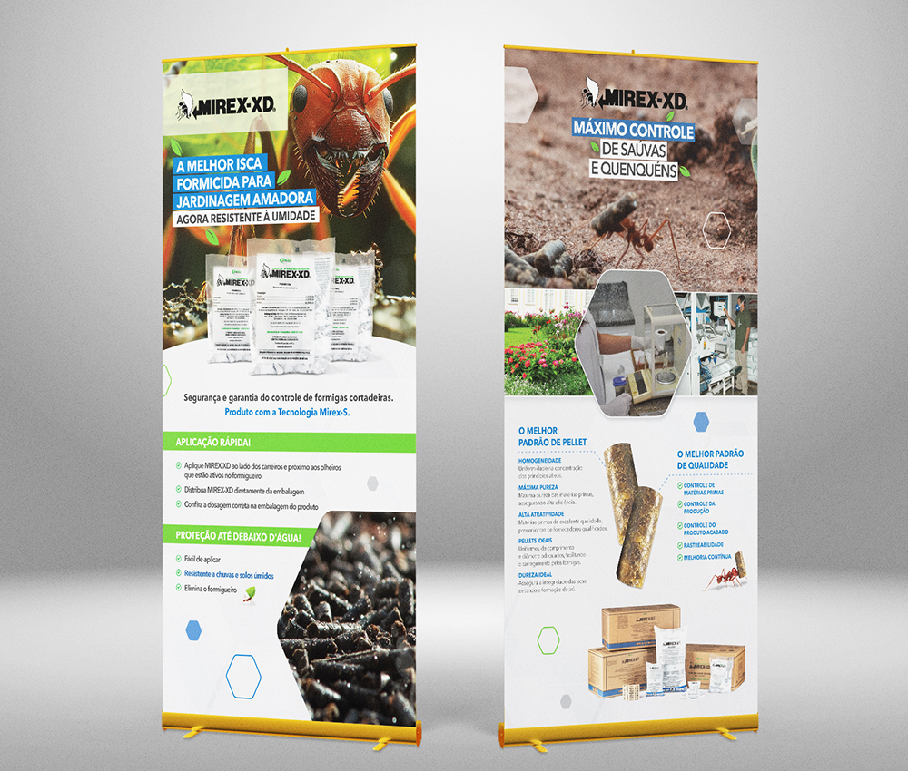 Painel de chão do produto Mirex-XD