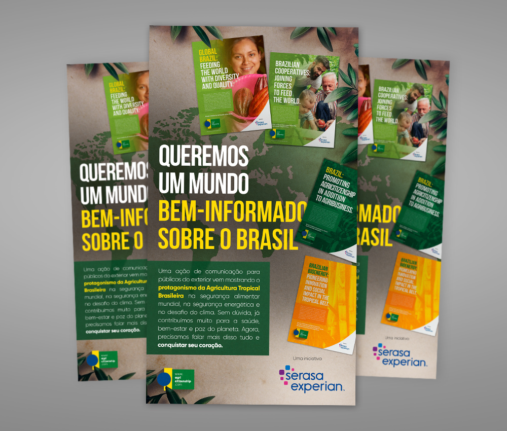 Anúncio de jornal para Serasa Experian